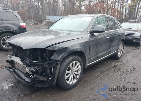 2016 Audi Q5 2.0T Premium z USA, uszkodzony, nr VIN WA1C2AFP7GA014414